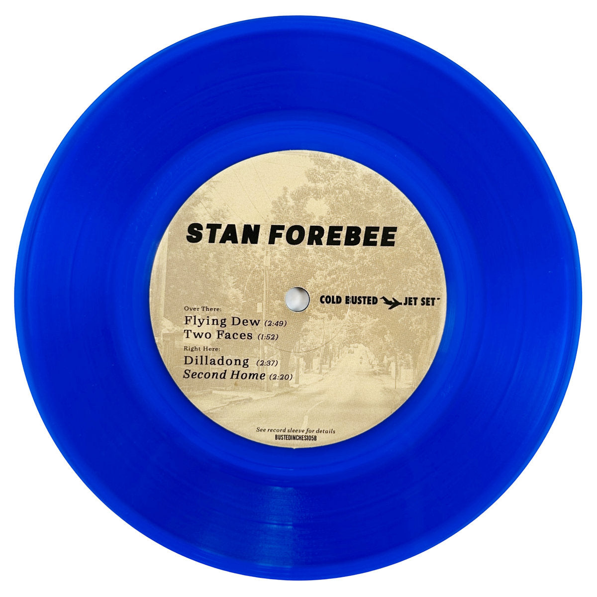 Stan Forebee - Second Home EP (7" Vinyl - Blue)